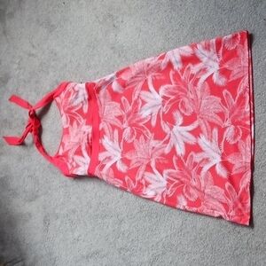 Talbots Halter Floral Dress